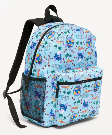 MORRAL OLD NAVY LILO Y STITCH CANVAS - TALLA M - AZUL