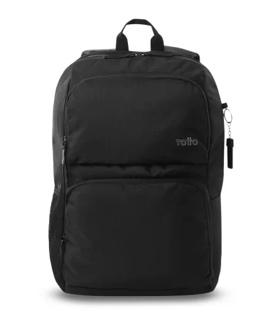 MORRAL TOTTO CLUD UNIVERSITARIO PORTA PC 14" - TALLA L - NEGRO