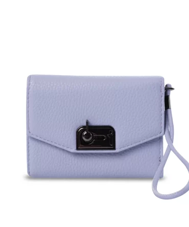 BILLETERA TOTTO SMOOTH NEY RFID BLOCKER - LILA