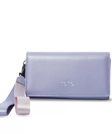 BILLETERA TOTTO STYLE DON RFID BLOCKER - LILA