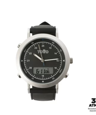 RELOJ TOTTO FIELD ANALOGO - NEGRO