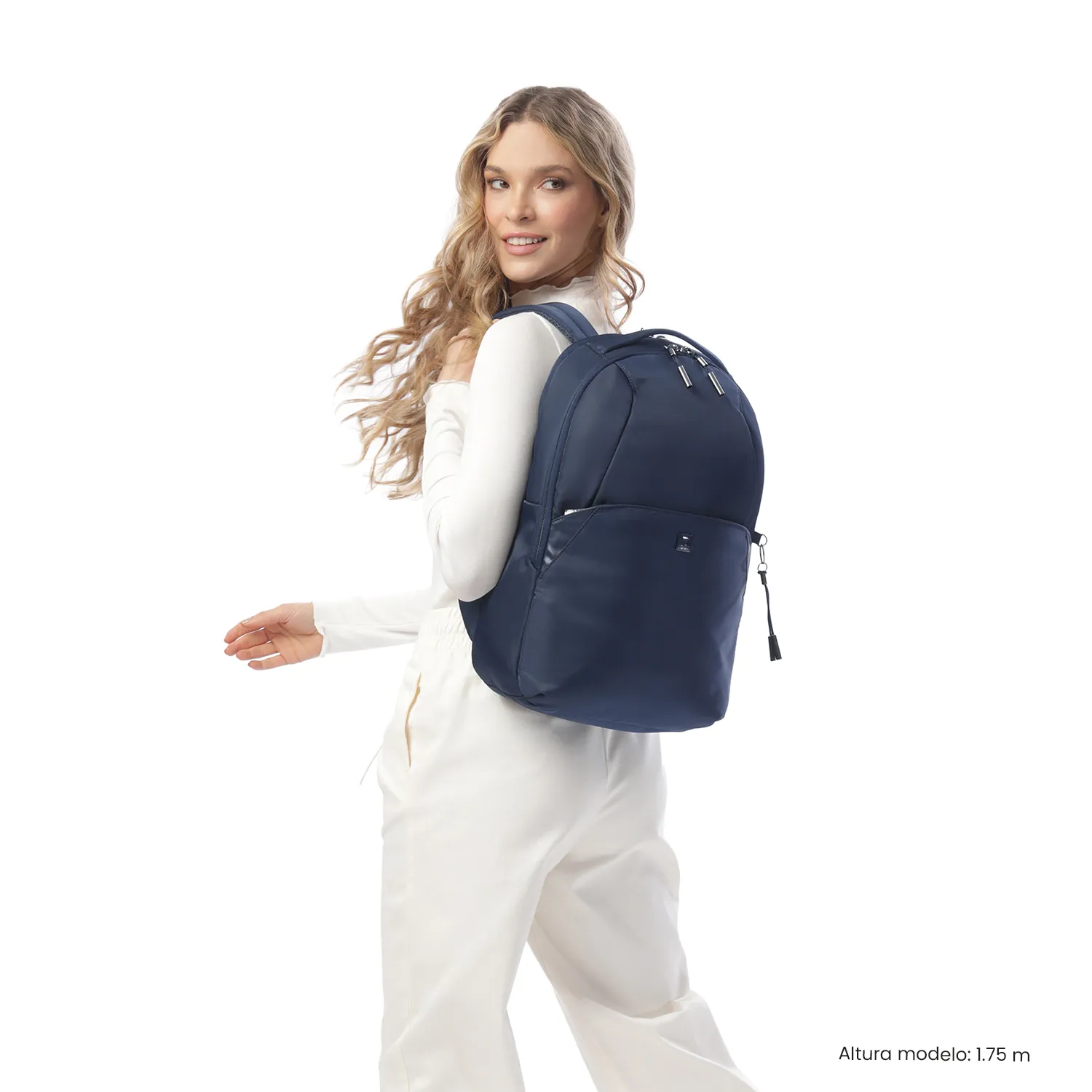 MORRAL TOTTO ROXANNE - TALLA M - AZUL - Imagen 3