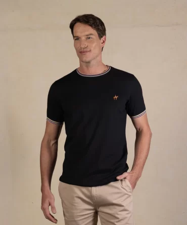 CAMISETA POLO CLUB HOMBRE - CUELLO REDONDO