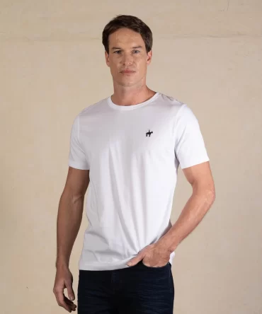 CAMISETA POLO CLUB HOMBRE - CUELLO REDONDO