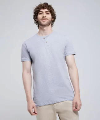 CAMISETA OSTU HOMBRE - CUELLO BOTONES