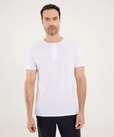 CAMISETA OSTU HOMBRE - CUELLO BOTONES