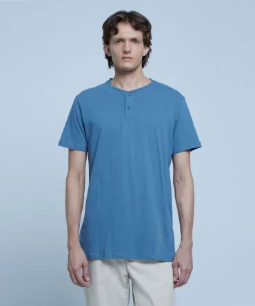 CAMISETA OSTU HOMBRE - CUELLO BOTONES