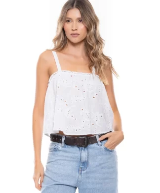 BLUSA COLOR BLUE MUJER