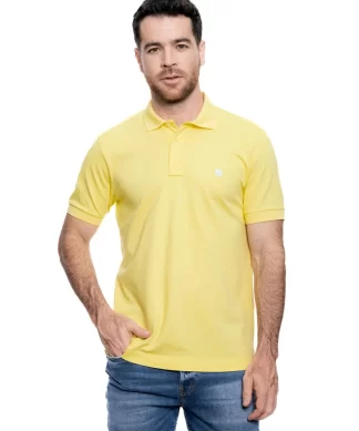 CAMISETA COLOR BLUE HOMBRE - TIPO POLO