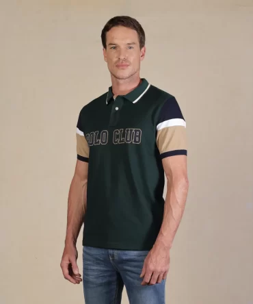 CAMISETA POLO CLUB HOMBRE - TIPO POLO