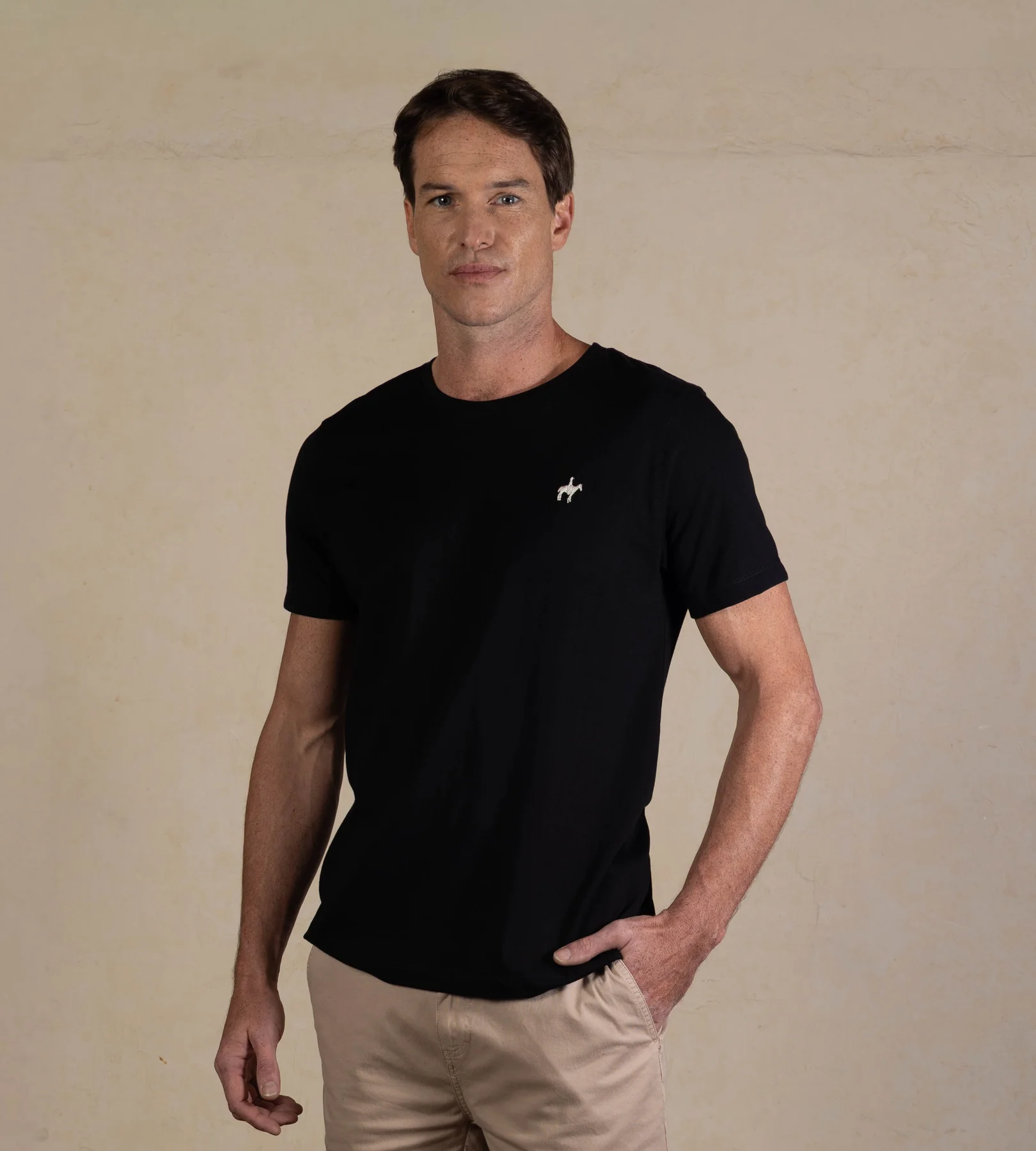 CAMISETA POLO CLUB HOMBRE - CUELLO REDONDO