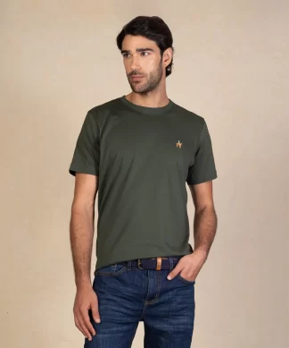 CAMISETA POLO CLUB HOMBRE - CUELLO REDONDO