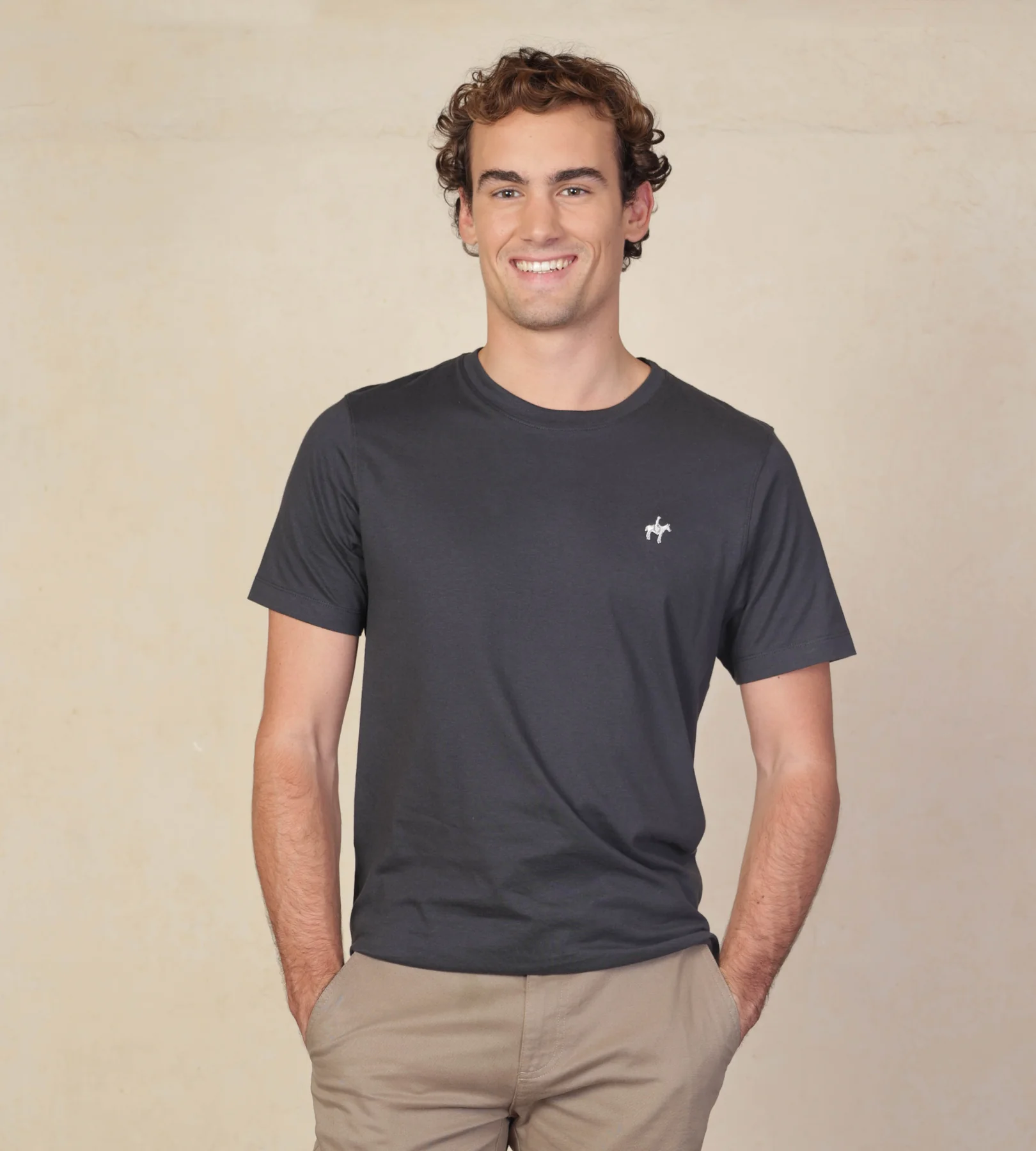 CAMISETA POLO CLUB HOMBRE - CUELLO REDONDO
