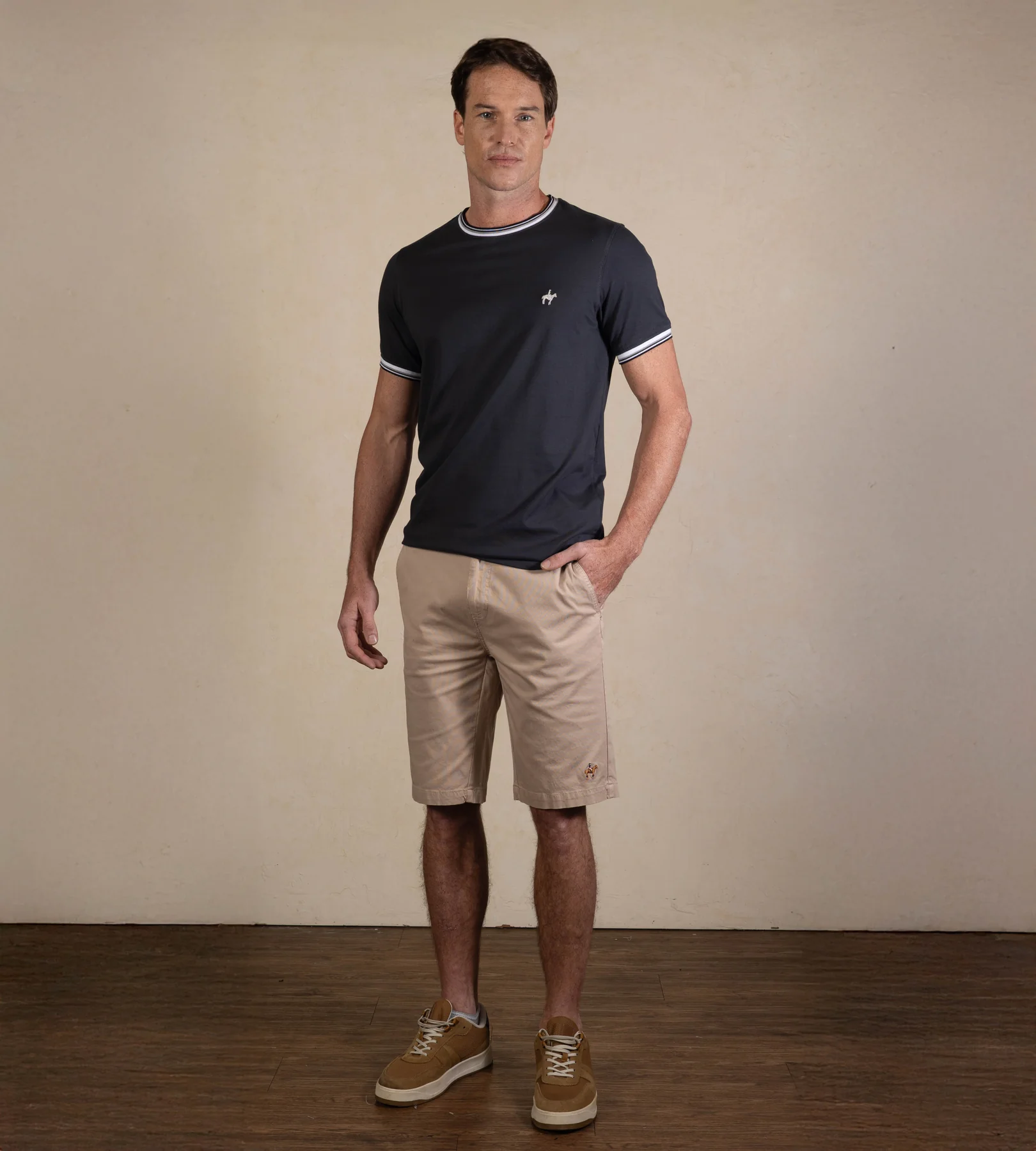 CAMISETA POLO CLUB HOMBRE - CUELLO REDONDO - Imagen 2