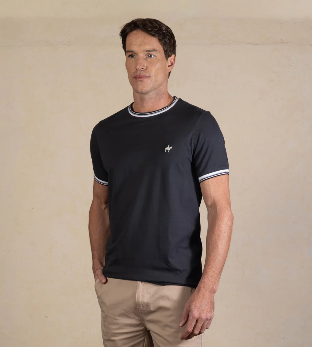 CAMISETA POLO CLUB HOMBRE - CUELLO REDONDO - Imagen 3