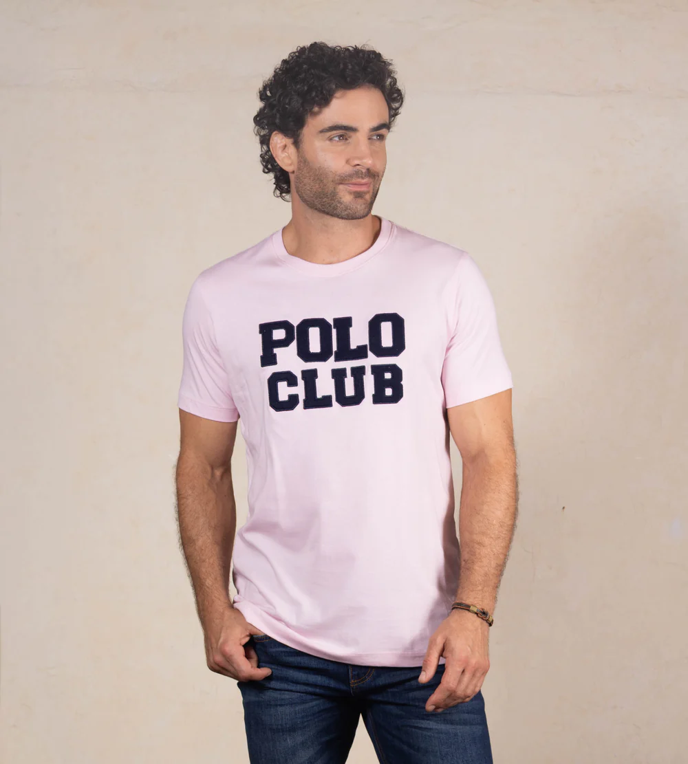 CAMISETA POLO CLUB HOMBRE - CUELLO REDONDO - Imagen 3