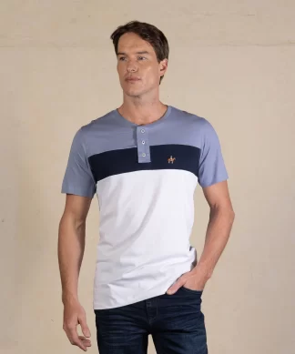 CAMISETA POLO CLUB HOMBRE - CUELLO REDONDO
