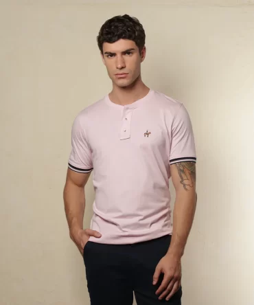 CAMISETA POLO CLUB HOMBRE - CUELLO REDONDO
