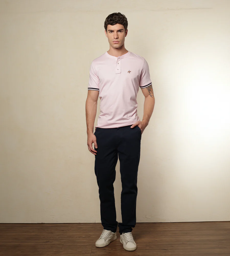 CAMISETA POLO CLUB HOMBRE - CUELLO REDONDO - Imagen 2
