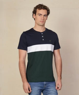 CAMISETA POLO CLUB HOMBRE - CUELLO REDONDO