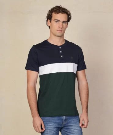 CAMISETA POLO CLUB HOMBRE - CUELLO REDONDO
