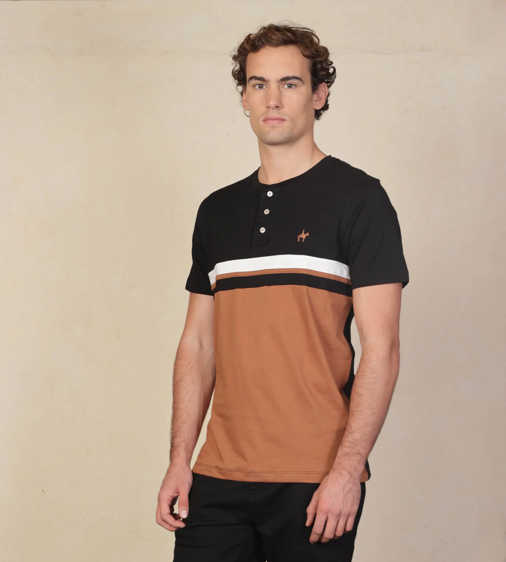 CAMISETA POLO CLUB HOMBRE - CUELLO REDONDO