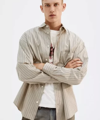 CAMISA H&M HOMBRE - MANGA LARGA