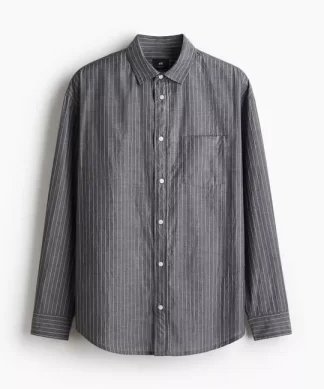 CAMISA H&M HOMBRE - MANGA LARGA