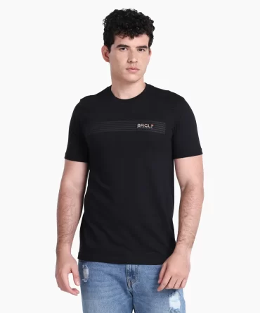 CAMISETA BEARCLIFF HOMBRE - CUELLO REDONDO
