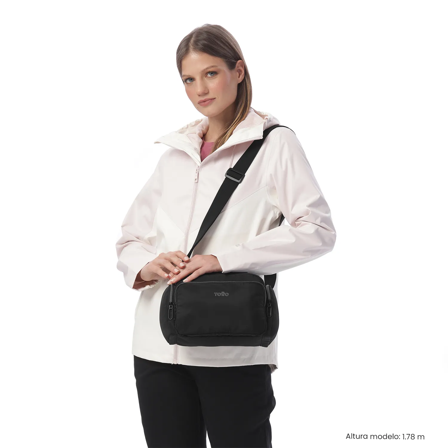 BOLSO TOTTO BRASIL - NEGRO - TALLA S - Imagen 3