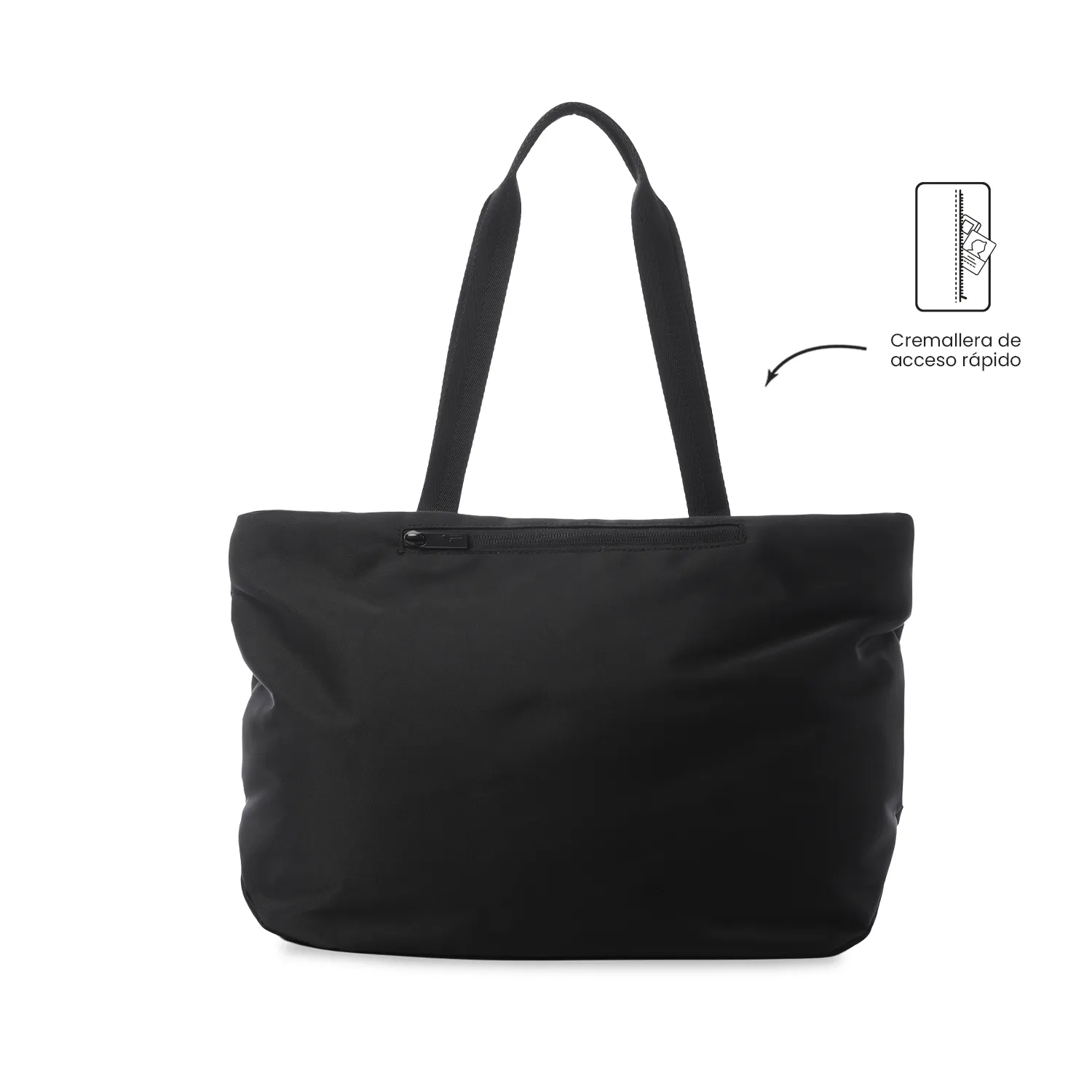 BOLSO TOTTO FREYA - NEGRO - Imagen 5
