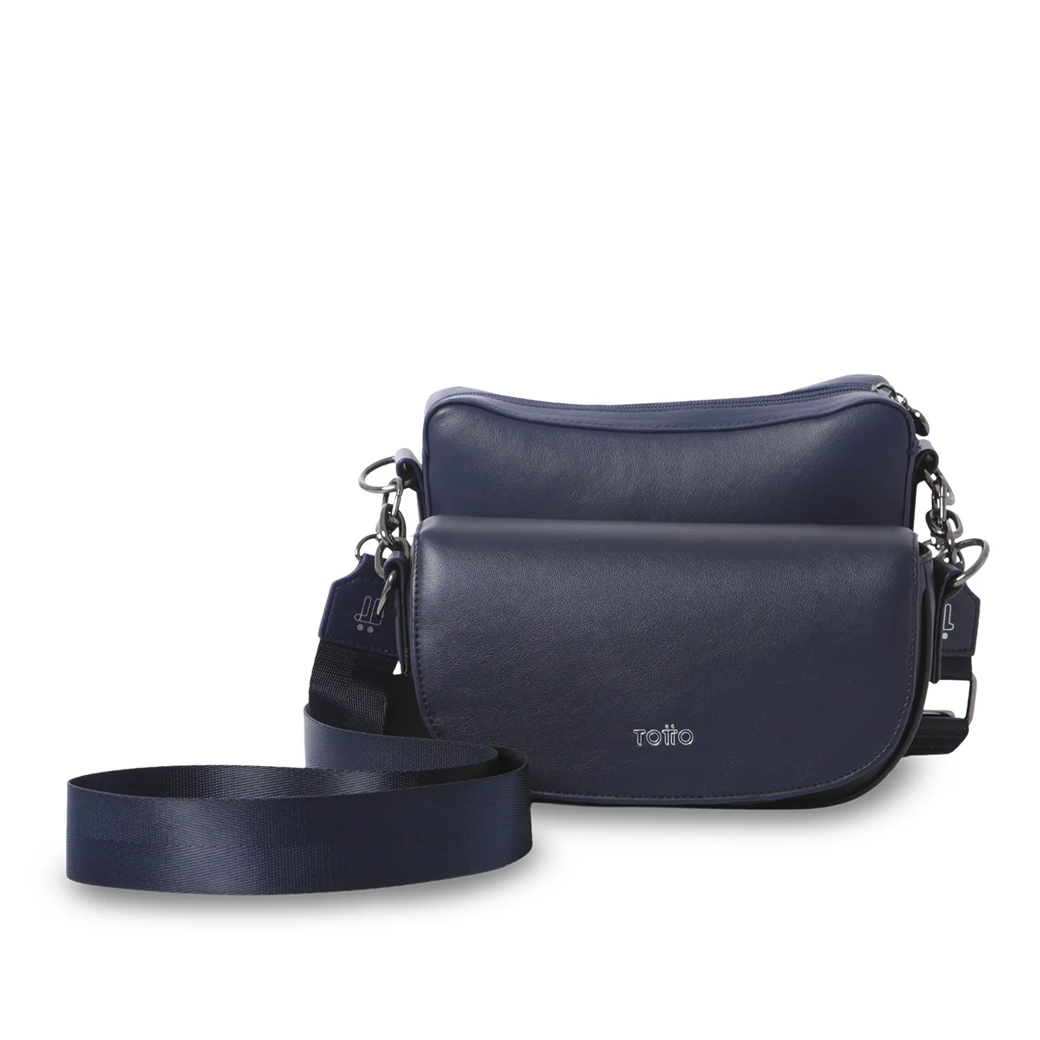 BOLSO TOTTO STYLE 2 EN 1 CROSSBODY - AZUL