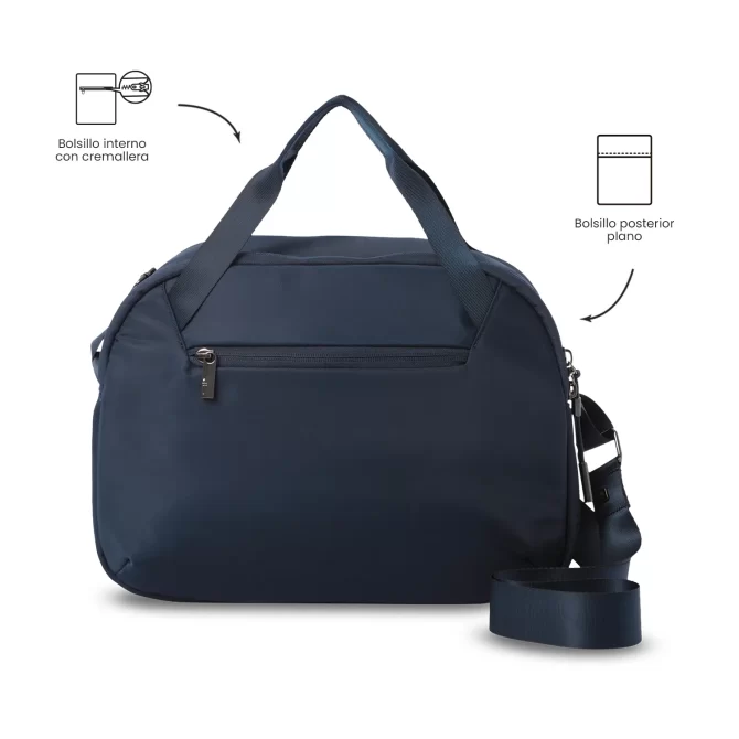 BOLSO TOTTO ROXANNE - AZUL - Imagen 5