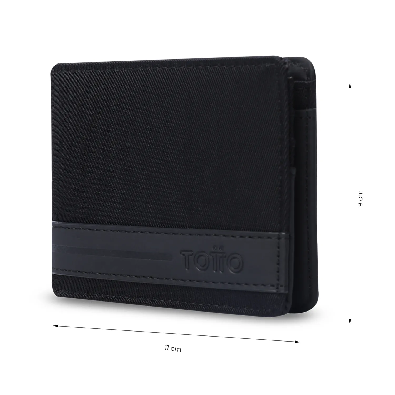 BILLETERA TOTTO VLIDERI 3.0 RFID BLOCKER - NEGRO - Imagen 2