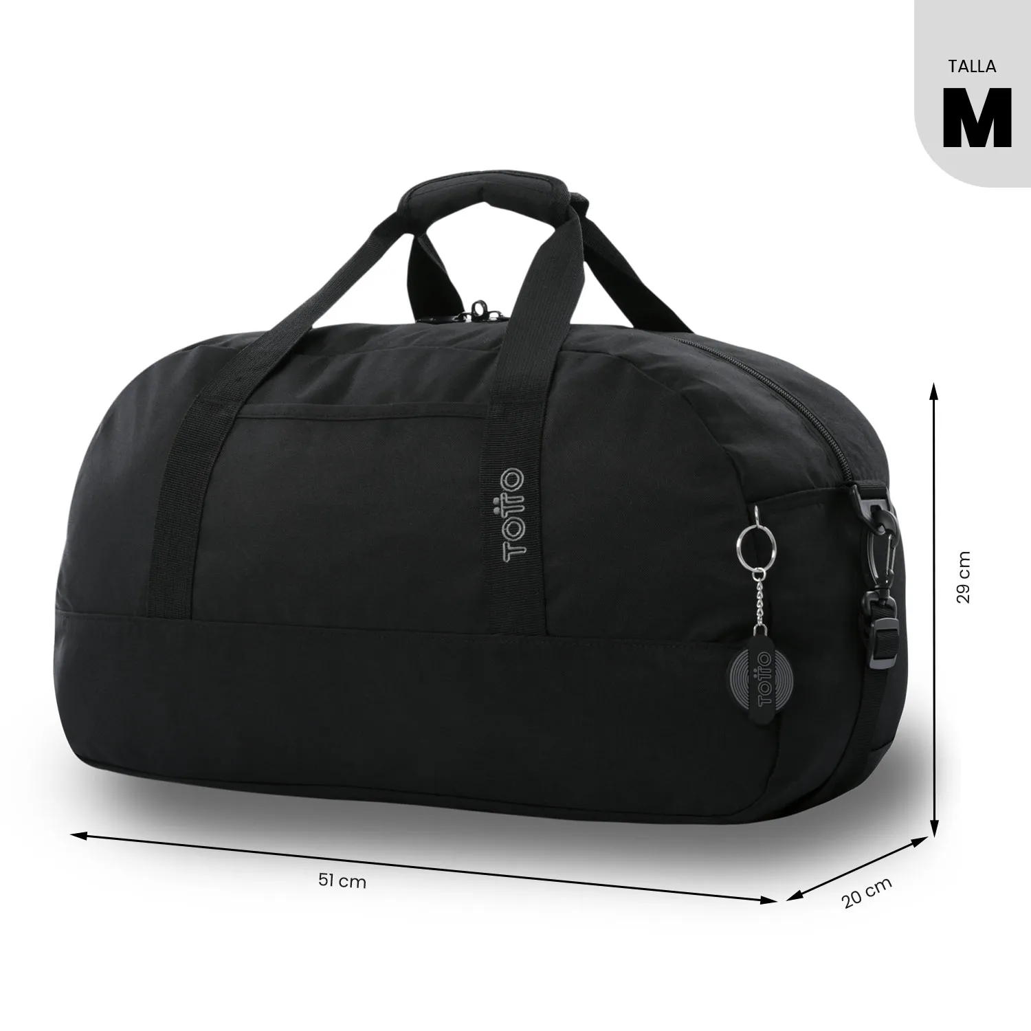 TULA TOTTO ACTIVE - TALLA M - NEGRO - Imagen 3