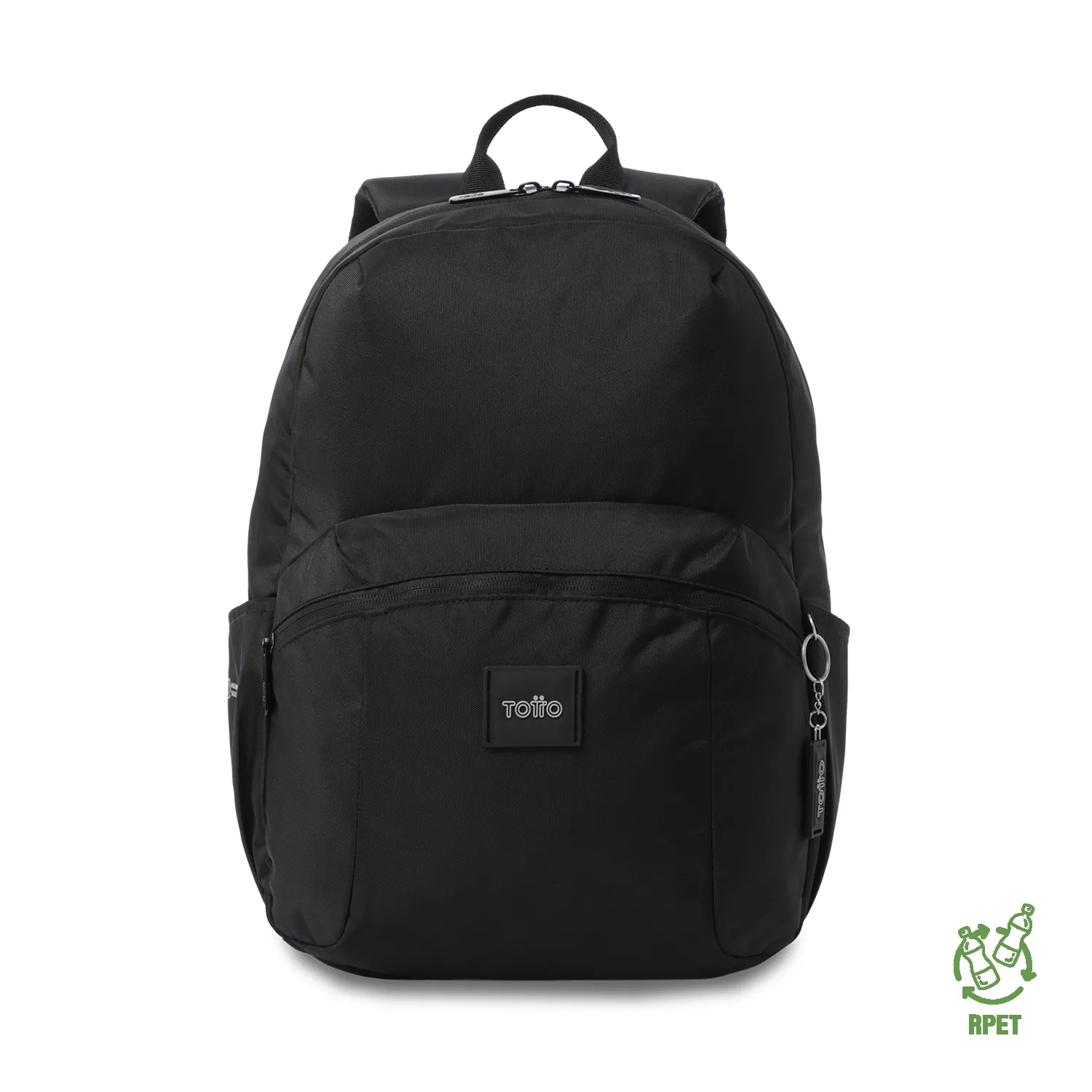 MORRAL TOTTO TRIK 2.0 PORTA PC 14" - TALLA M - NEGRO