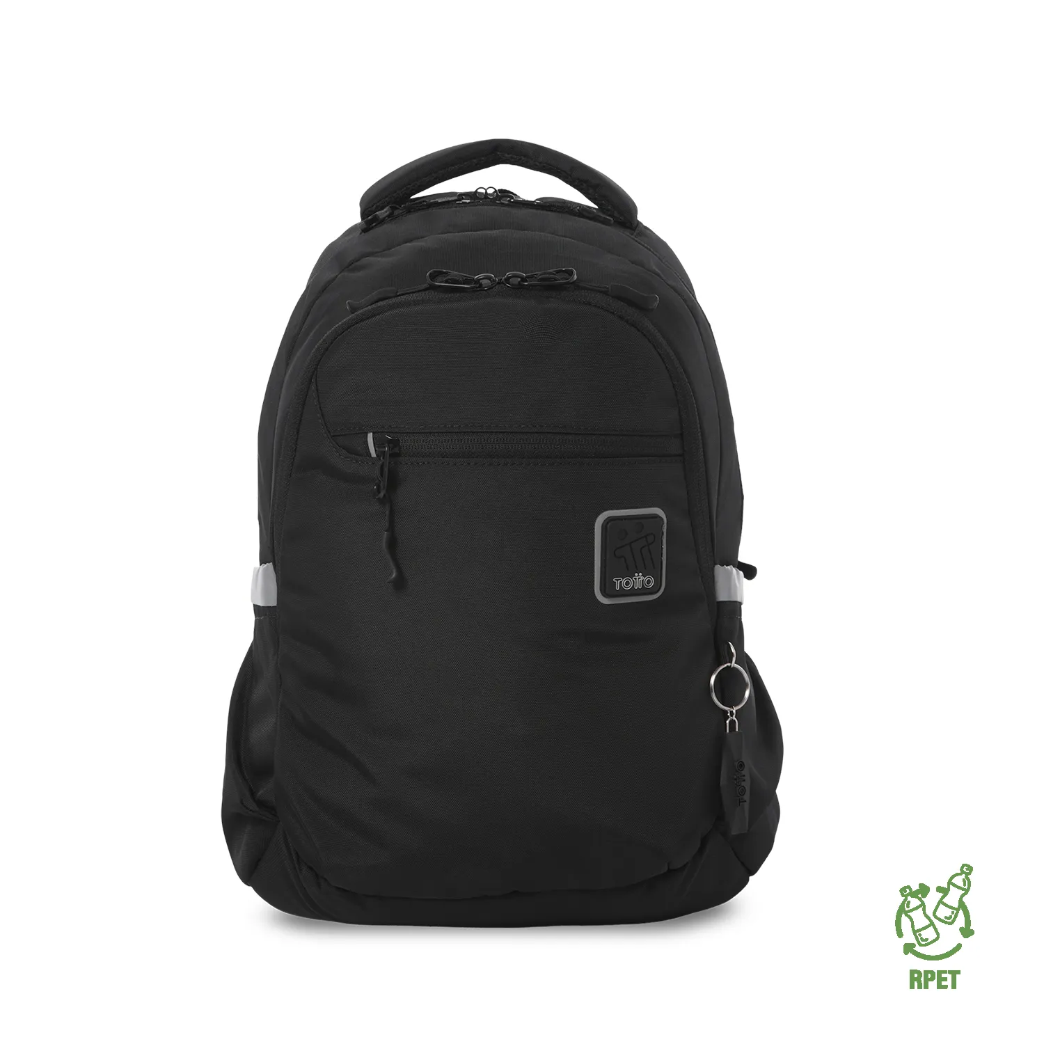 MORRAL TOTTO MISISIPI 2.0 PORTA PC 14" - TALLA M - NEGRO