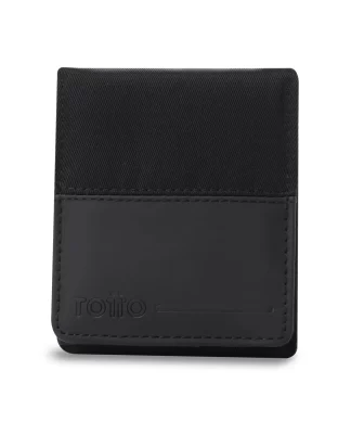 BILLETERA TOTTO ERMAC 3.0 RFID BLOCKER - NEGRO