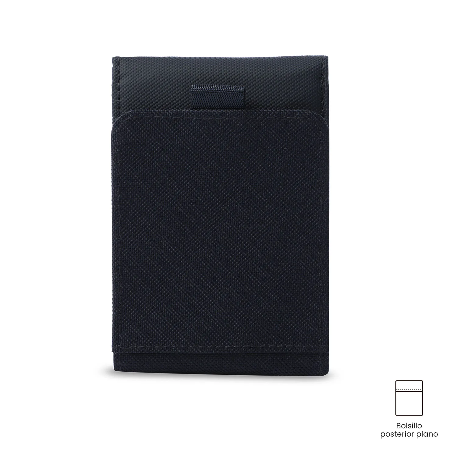 BILLETERA TOTTO WOOD 2 GRANDE RFID BLOCKER - AZUL - Imagen 5