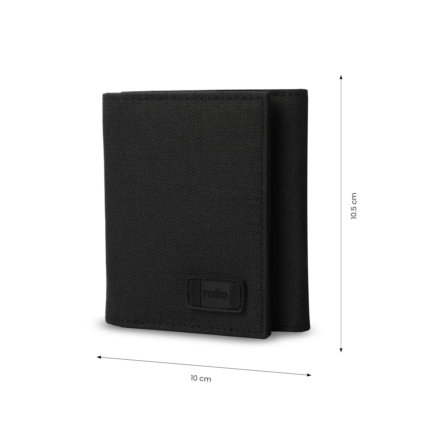 BILLETERA TOTTO RIVA GRANDE RFID BLOCKER - NEGRO - Imagen 2