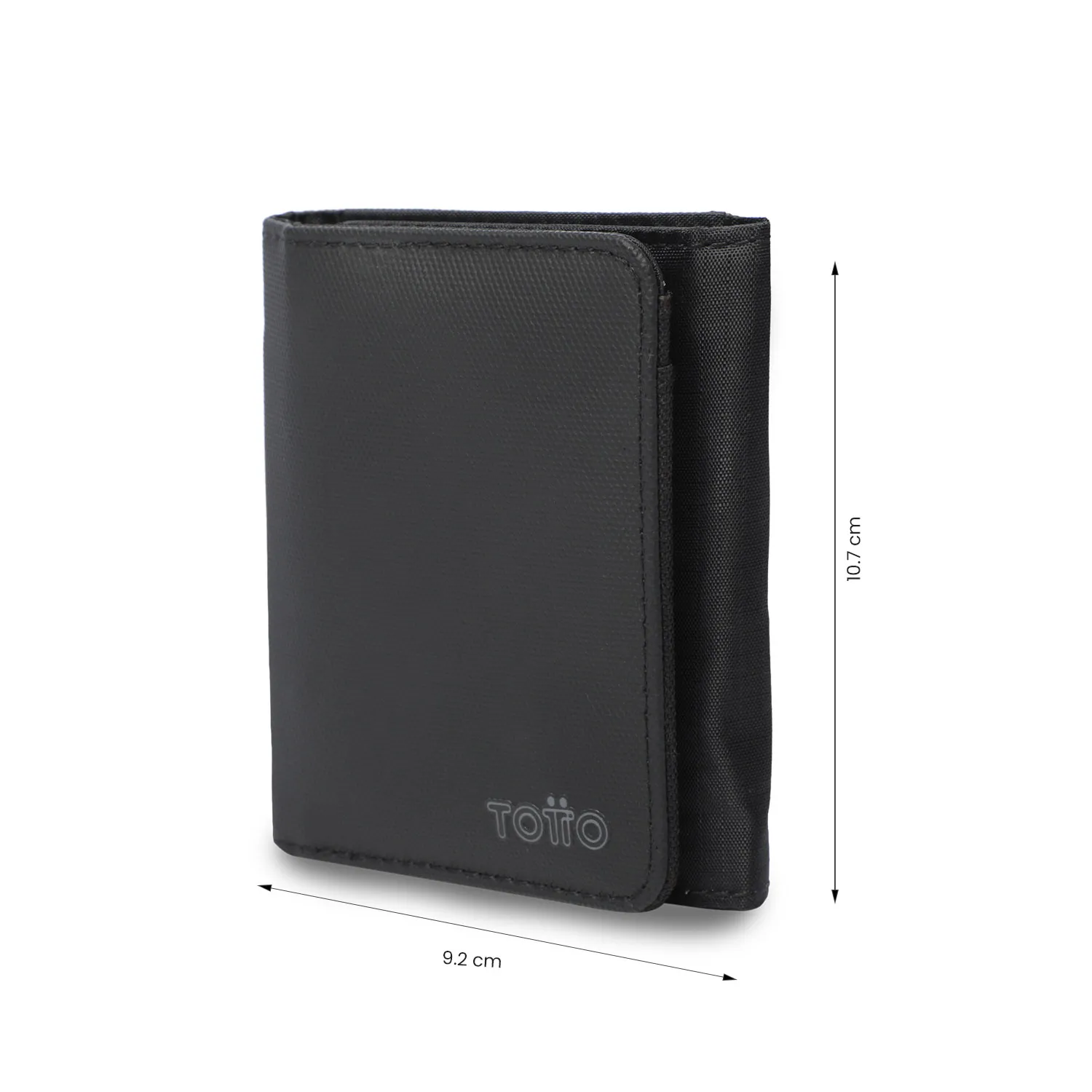 BILLETERA TOTTO WOOD 2 GRANDE RFID BLOCKER - NEGRO - Imagen 2