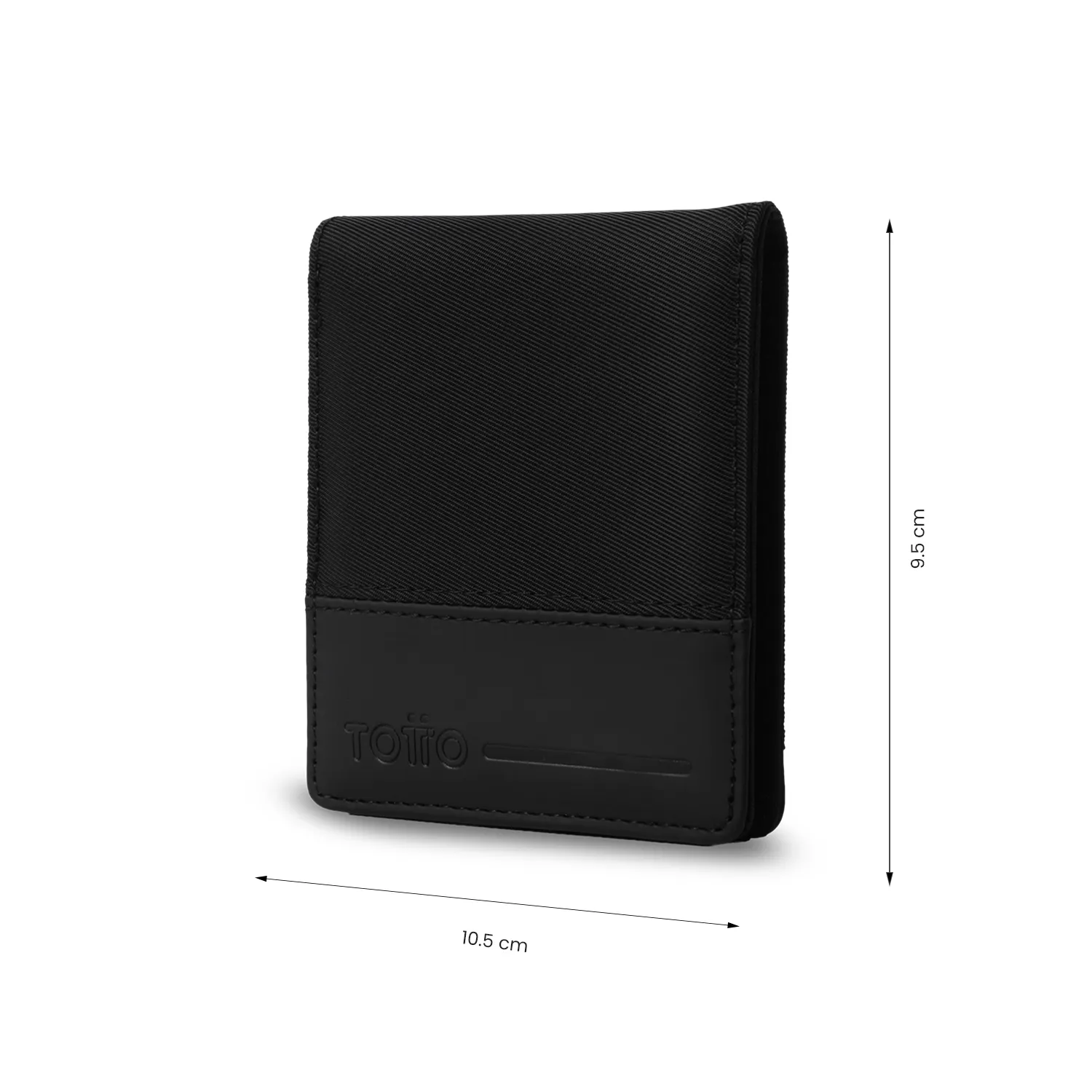 BILLETERA TOTTO NEXUS MEDIANA RFID BLOCKER - NEGRO - Imagen 2