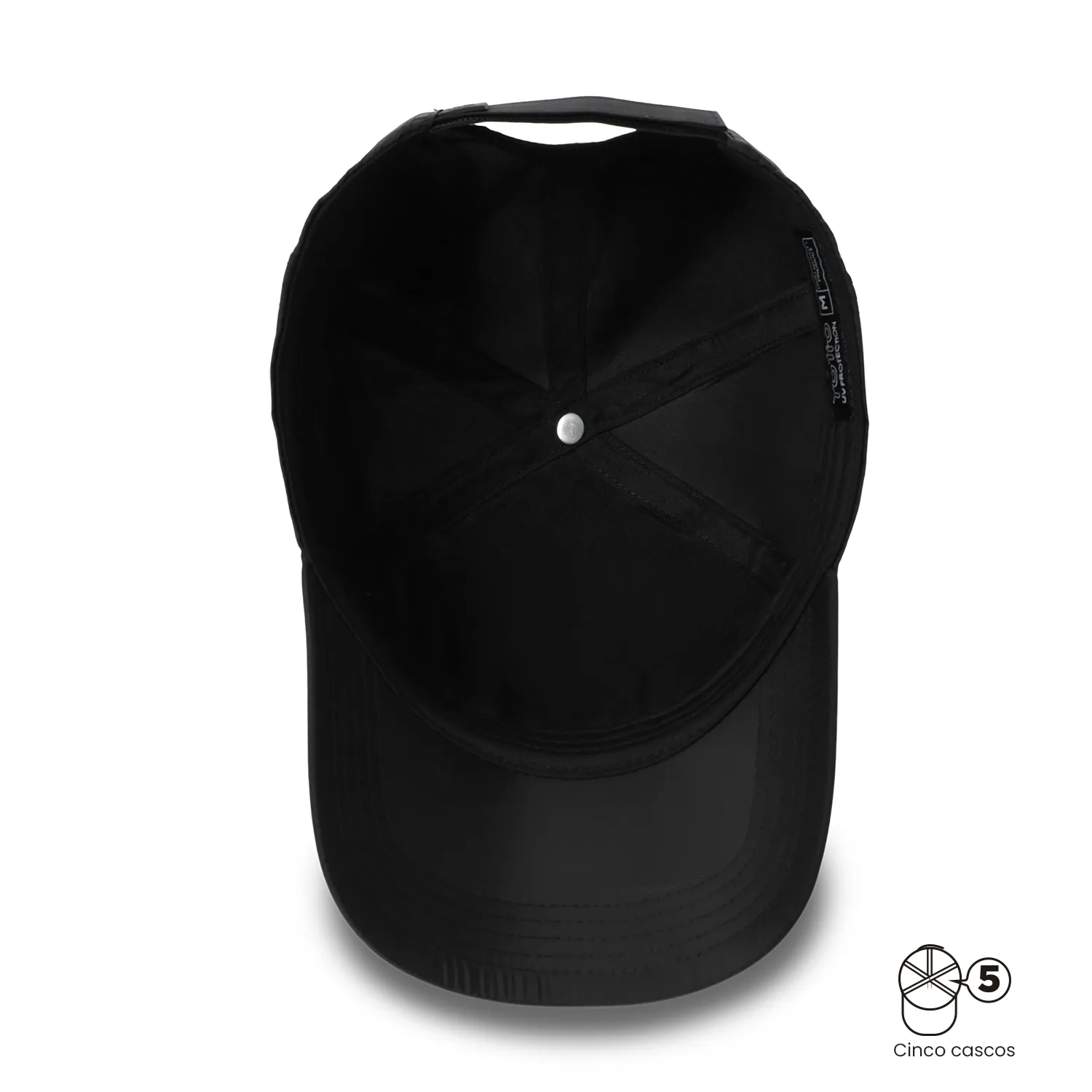 CACHUCHA TOTTO RELYX 3.0 - NEGRO - Imagen 5