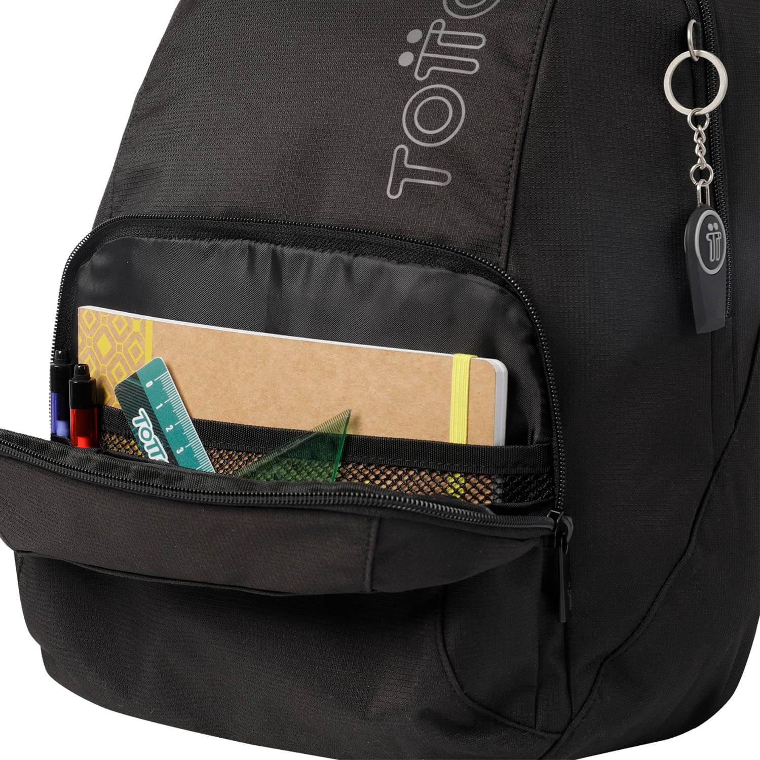 MORRAL TOTTO GAMMATTO - TALLA M - NEGRO - Imagen 4