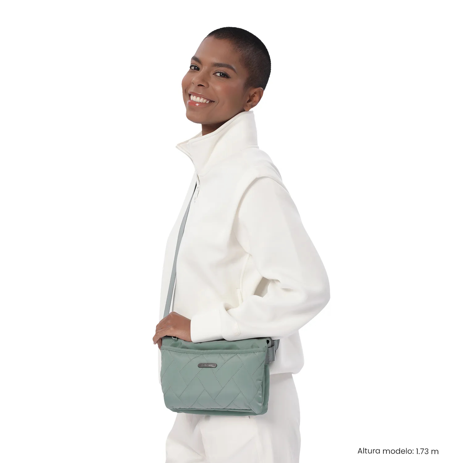 BOLSO TOTTO ASIA CROSSBODY - VERDE - Imagen 2