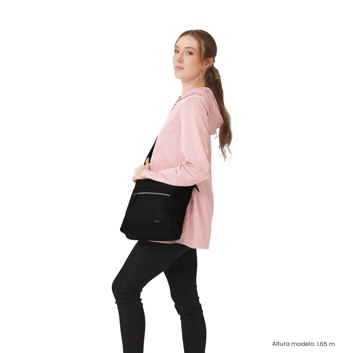 BOLSO TOTTO SUPIORI CROSSBODY - NEGRO - Imagen 2
