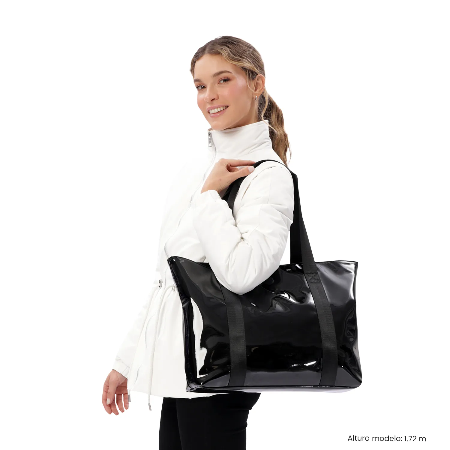 BOLSO TOTTO MIXI SHA TOTE BAG - NEGRO - Imagen 2