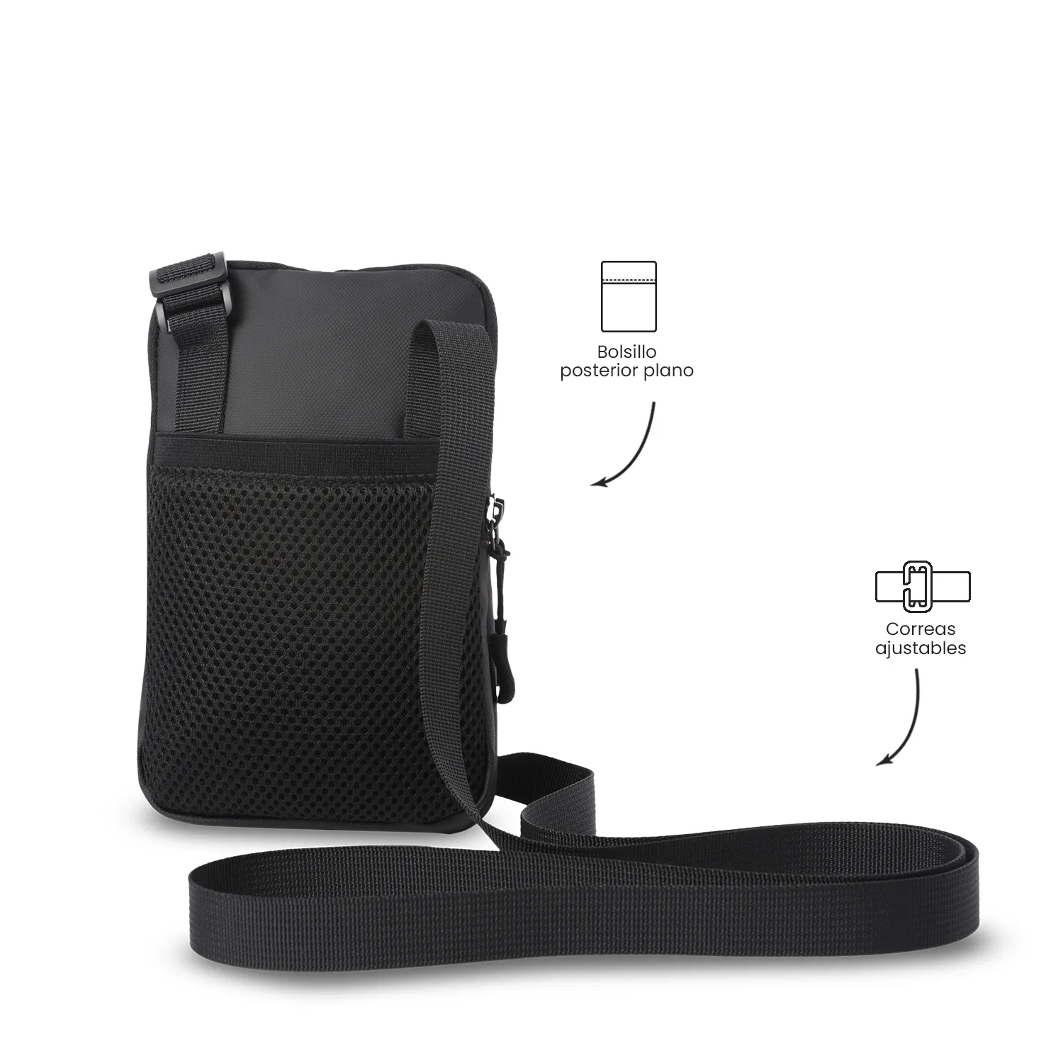 BOLSO TOTTO SPRINT - NEGRO - Imagen 4