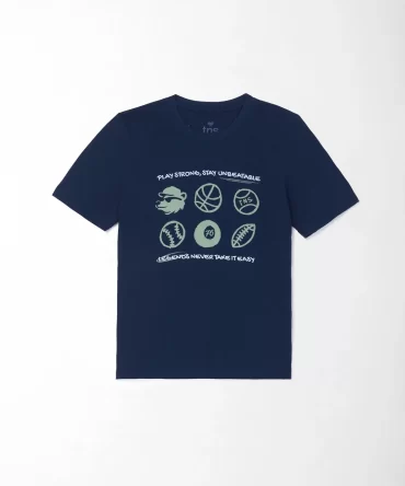 CAMISETA TENNIS NIÑO - CUELLO REDONDO