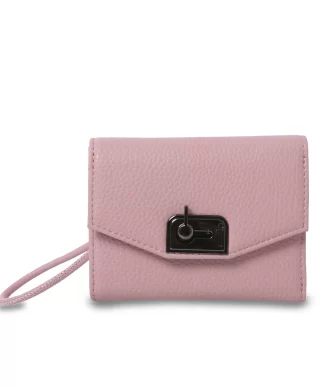 BILLETERA TOTTO SMOOTH PEQUEÑA - ROSADO